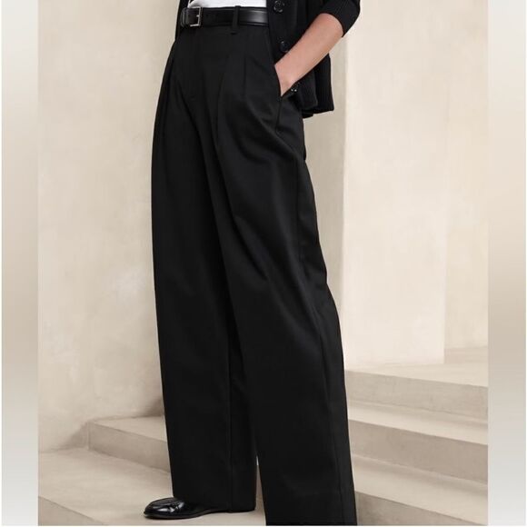Banana Republic HIGH-RISE WIDE-LEG TROUSER - Picture 3 of 7